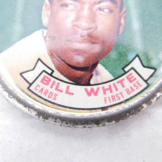 1964 Bill White Topps Coins #78 St Louis Cardinals image number 3