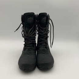 Womens Shellista II NF00CVX2 Black Round Toe Lace Up Snow Boots Size 8
