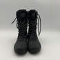 Womens Shellista II NF00CVX2 Black Round Toe Lace Up Snow Boots Size 8 image number 1