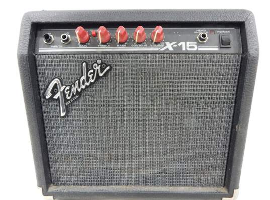 Fender Brand X-15 Model Electric Guitar Amplifier w/ Power Cable image number 1