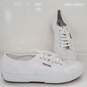 Superga Lace Up Canvas Sneakers In White  Size 41.5 image number 1