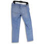 Womens Blue Denim Medium Wash Straight Leg Jeans Size 4 image number 2