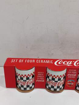 1996 Set of Ceramic Coca-Cola 16 oz Mugs alternative image