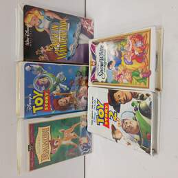 Bundle Of 5 VHS Disney Movies