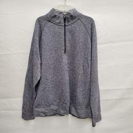 Lululemon Athletica MN's Heather Gray Wool & Polyester Blend Pullover Size M