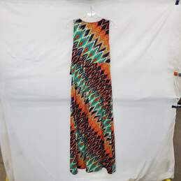 NY Collection Multicolor Beaded Sleeveless Maxi Dress WM Size S NWT alternative image