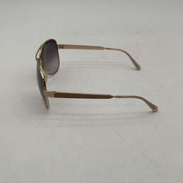 Authentic Mens Brown GA 904S Metal Textured Full Rim Aviator Sunglasses alternative image