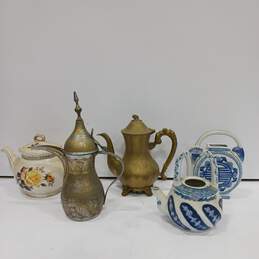 Bundle of Assorted Tea Pots
