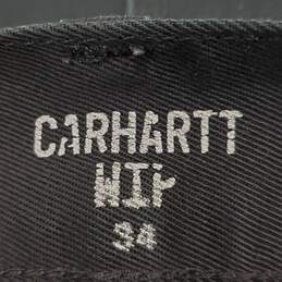 Carhartt Men Black Jeans Sz 34
