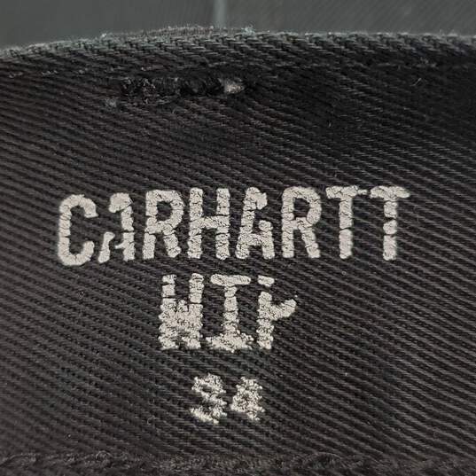 Carhartt Men Black Jeans Sz 34 image number 1