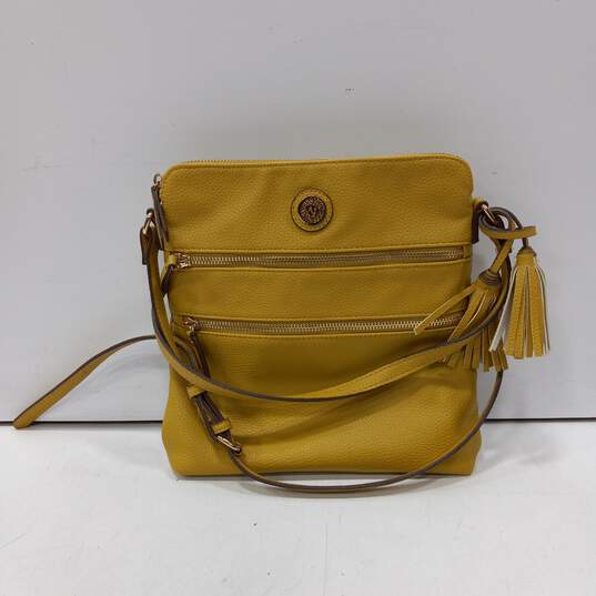 Anne Klein Yellow Crossbody Bag image number 1