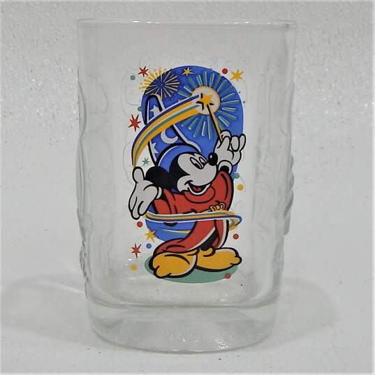 McDonald's Disney World Mickey Mouse Magical Kingdom Drinking Glasses Set Of 4 image number 8