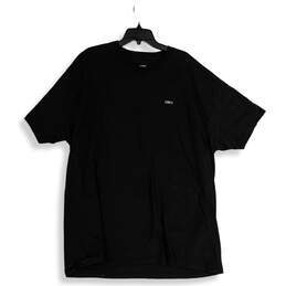 NWT Mens Black Pink Floral Crew Neck Short Sleeve Pullover T-Shirt Size XXL alternative image