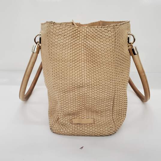 Cole Haan Large Woven Straw Tote Hand Bag image number 2