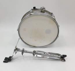 Percussion Plus Brand 15.5 Inch Metal Snare Drum w/ Stand