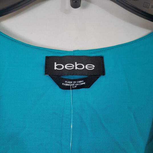 Bebe Women Blue Dress S NWT image number 3