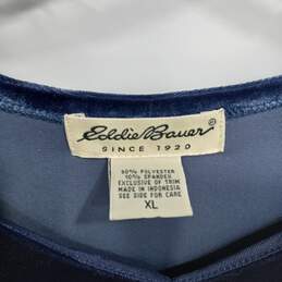 Eddie Bauer V-Neck Long Sleeve Shirt Women's Size XL alternative image