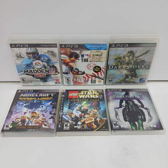 Lot of 6 Sony PlayStation 3 Video Games image number 1