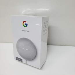 Sealed Untested P/R*  Google Nest Mini 2nd Gen Gray Smart Speaker