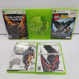 Bundle of 5 Assorted Microsoft Xbox 360 Video Games alternative image