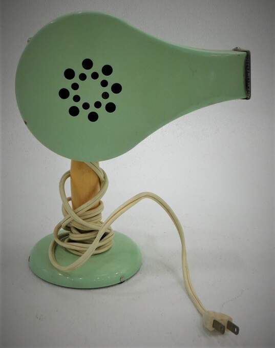 Vintage Style King Electric Hair Dryer Mint Green Salon Decoration image number 1