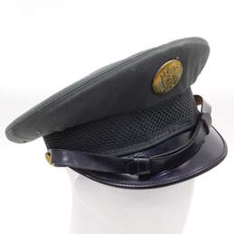 Vintage US Army Military Caps Hats Dress Cap Camo Hats alternative image