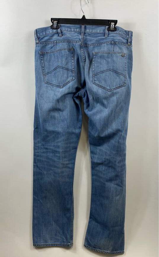 Armani Exchange Blue Straight Cut Jeans - Size 38R image number 2