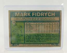 1977 Mark The Bird Fidrych Topps Rookie San Diego Padres alternative image