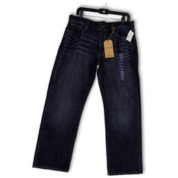 NWT Mens Blue Denim Medium Wash 361 Vintage Straight Leg Jeans Size 33/30