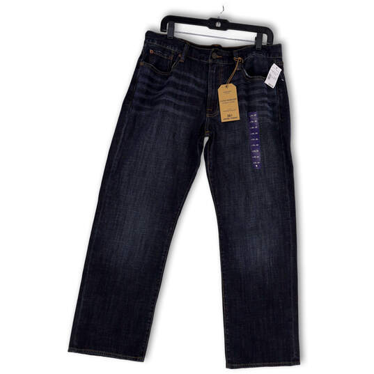 NWT Mens Blue Denim Medium Wash 361 Vintage Straight Leg Jeans Size 33/30 image number 1