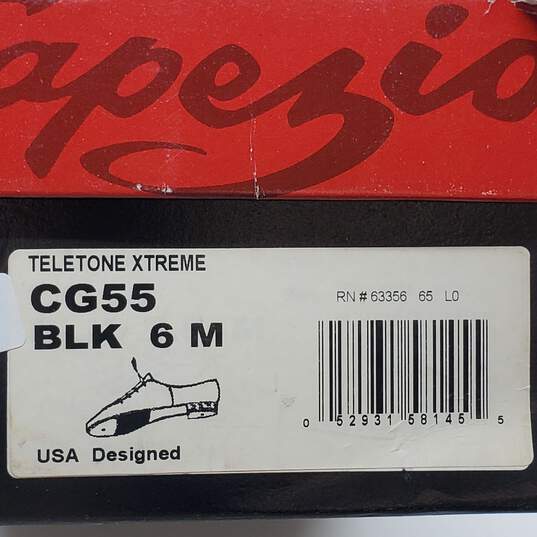 Capezio Teletone Extreme CG55 LO Black Tap Dance Shoes Size 6M image number 7