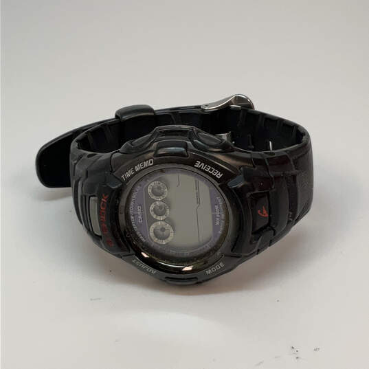 Designer Casio GW-530A G-Shock Black Adjustable Strap Digital Wristwatch image number 3
