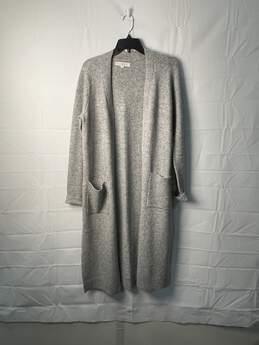 Loft Women Gray Maxi Sweater Size S
