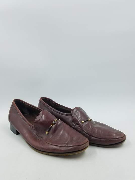 Bally Rachilde D.Brown Loafers M 7.5E COA image number 3