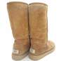 UGG Classic Tall Sheepskin Women's Boots Tan Size 6 image number 4