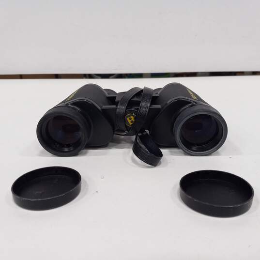 BUSHNELL POWERVIEW 7x35 WA 478Ft AT 1000YDS 13-7307 BLACK BINOCULARS IN CASE image number 2