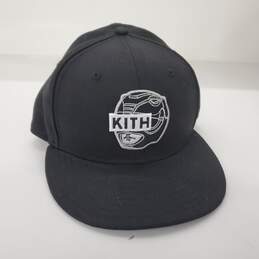 KITH x Power Rangers NewEra 59FIFTY Fitted Black Baseball Cap Size 7.5
