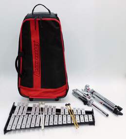 Brand 32-Key Metal Xylophone Kit w/ Rolling Case and Accessories