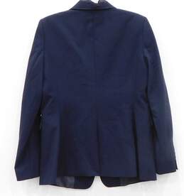 DKNY Navy Blue Blazer Women's Size 14 alternative image