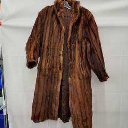 Vintage Muskrat Fur Coat