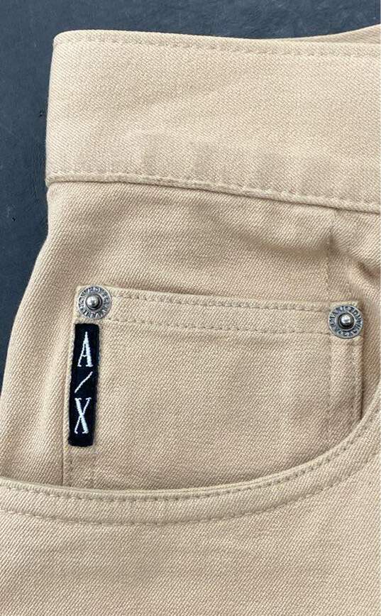 Armani Exchange Women's Tan Pants- Sz P image number 4