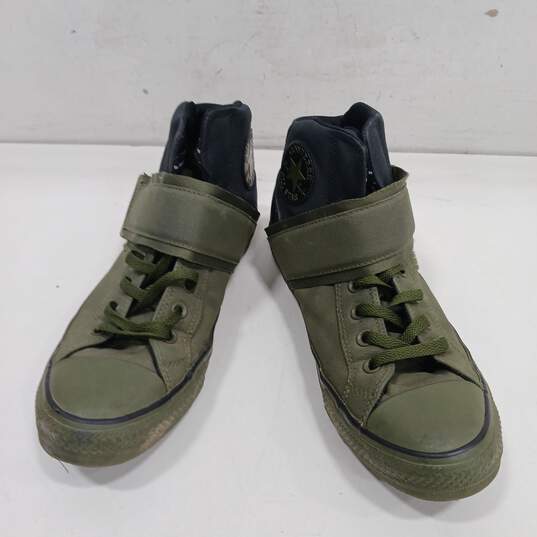 Converse Unisex Chuck Taylor G2 Strap Green Shoes Size M9/W11 image number 1