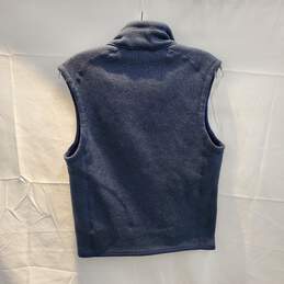 Patagonia Navy Full Zip Sweater Vest Size S alternative image