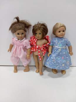 Bundle of 3 American Girl Dolls