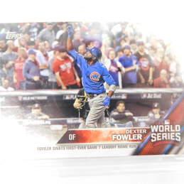 2016 Dexter Fowler Topps WS Champions Graded BCCG 10 Chicago Cubs alternative image
