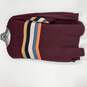 American Eagle Men's Striped Crew Neck LS Sweater Size L image number 2