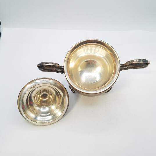 Fisher Sterling Silver Footed Teapot 5.5in 204g image number 3