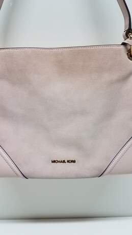 Michael Kors Pink Suede Shoulder Bag alternative image