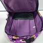 D&D Trading Purple Hawaiian Themed Rolling Backpack image number 5