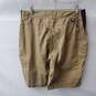 The North Face Cotton Tan Hiking Shorts Mens Size L image number 2
